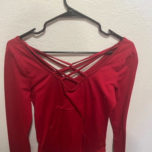 Red bodysuit - Picture 2 of 2